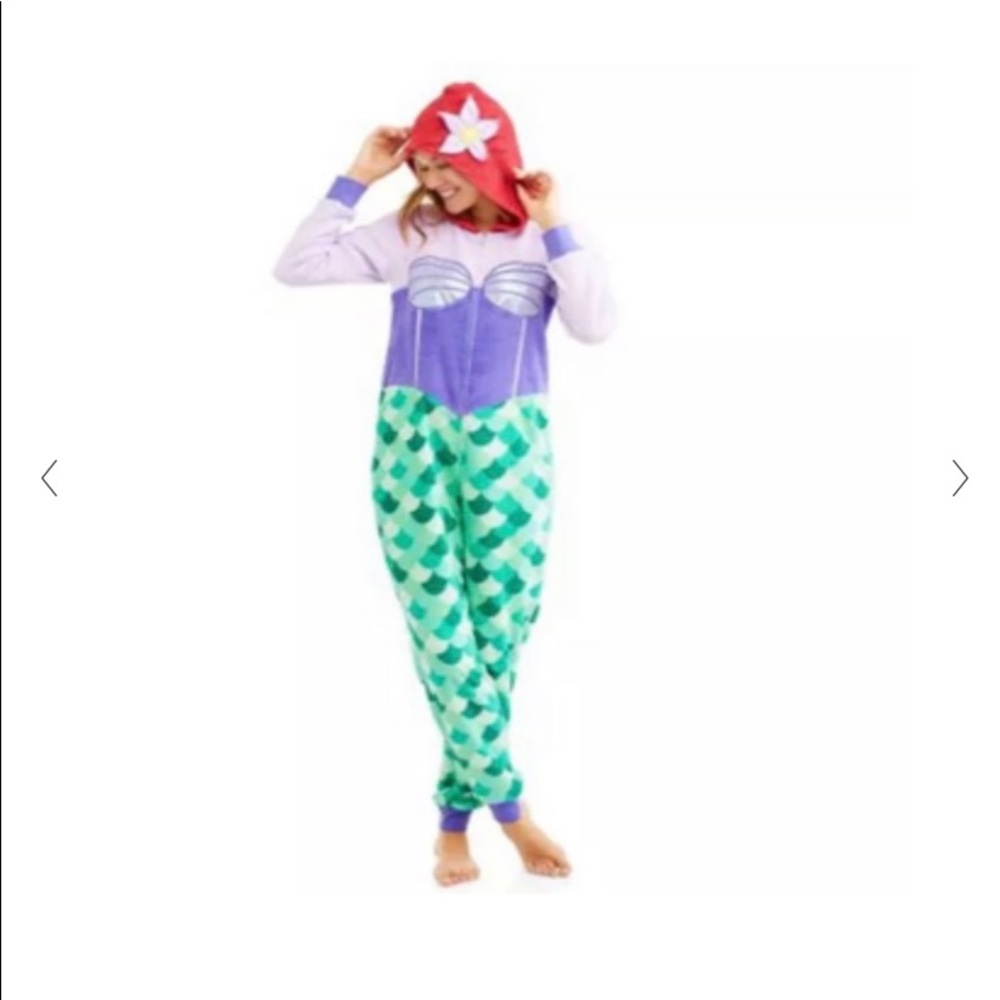 Mermaid pj onesie